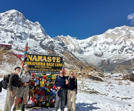 Annapurna Base Camp Trek by French Group