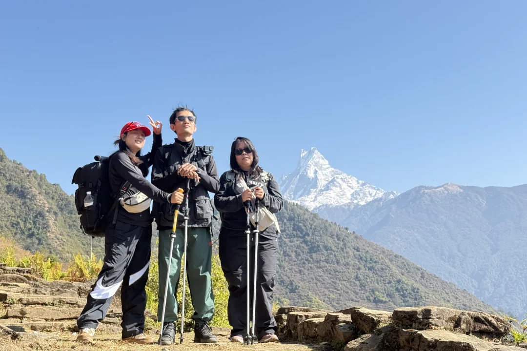 View Point – Ghandruk to Chhomorong