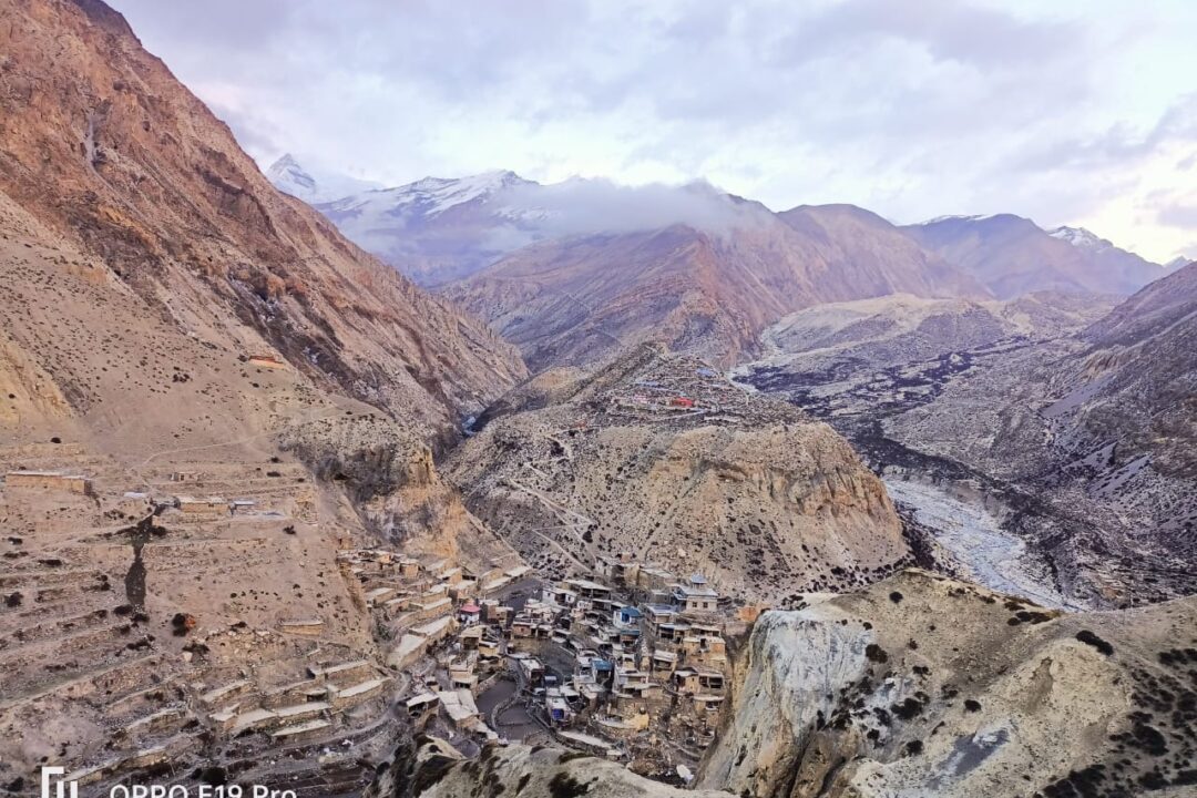 desert land of narphu region