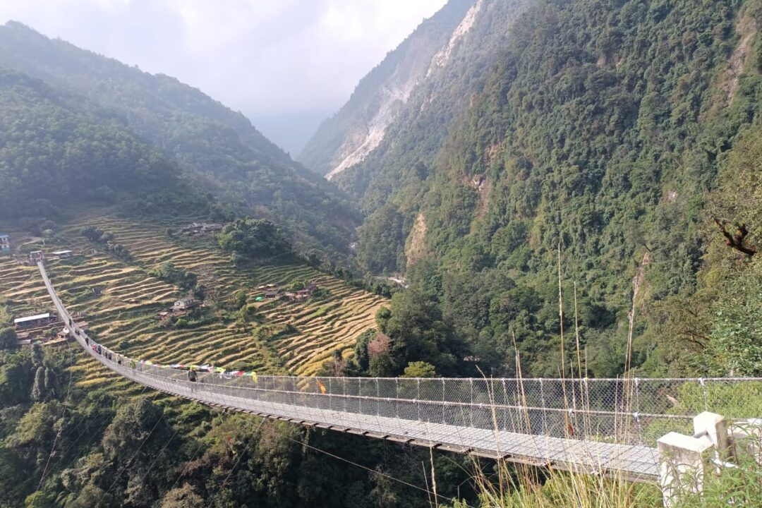 hanging bridge to ABC