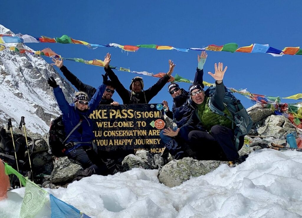 Paul in Larke Pass