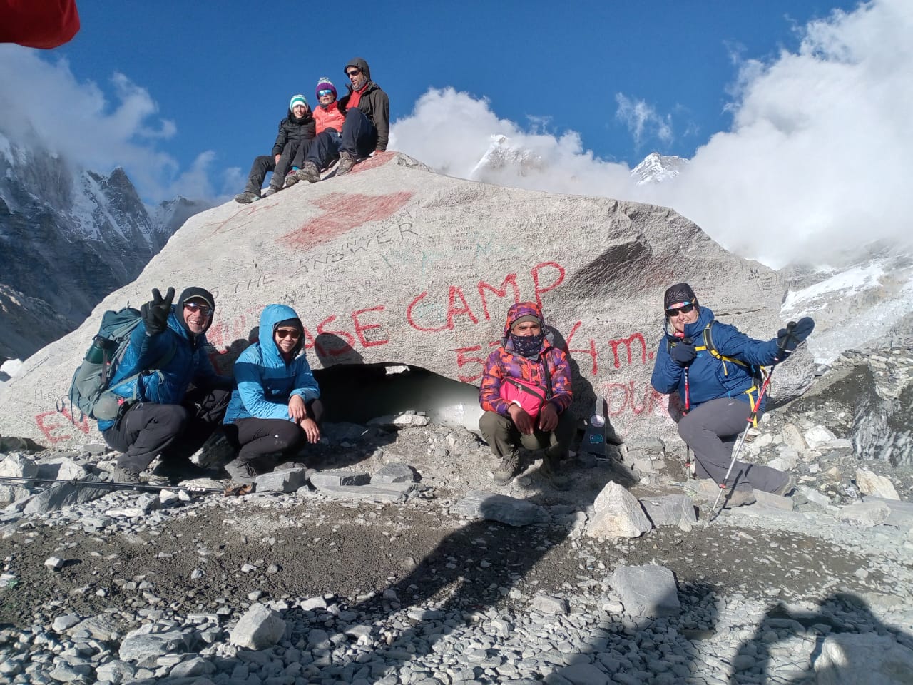 everest base camp trek with germany guests