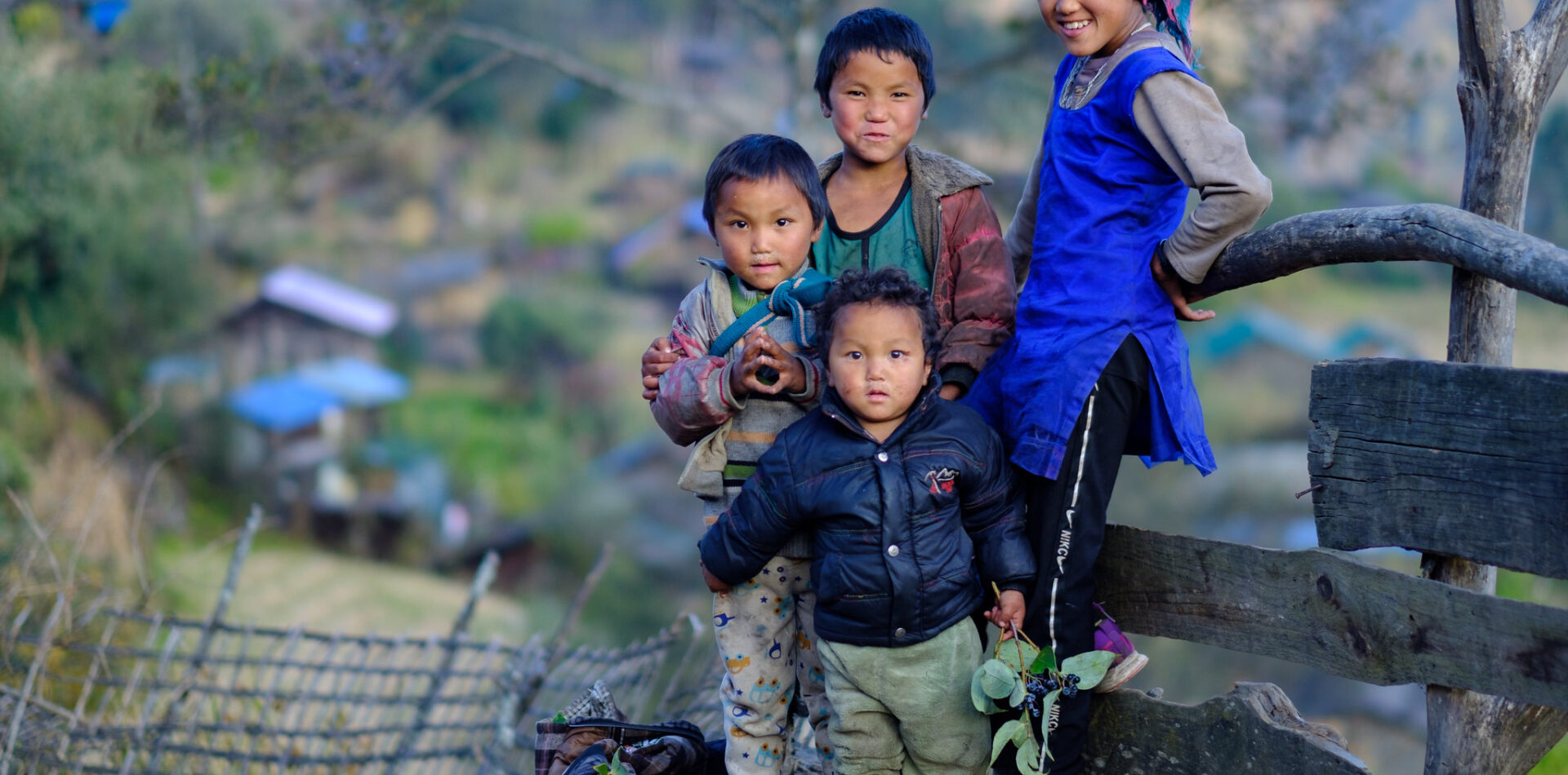 local kids of Nepal