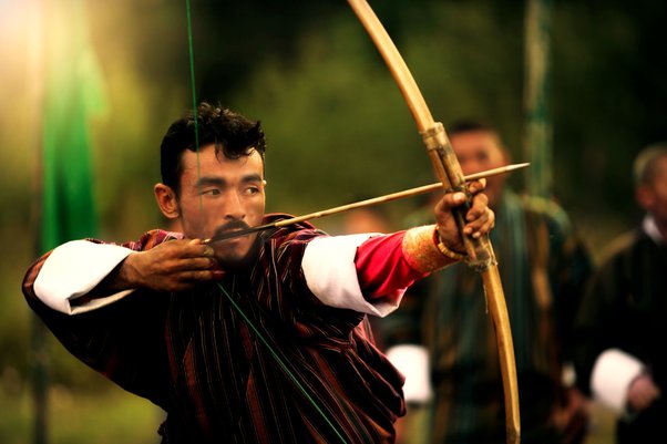 archery in Bhutan