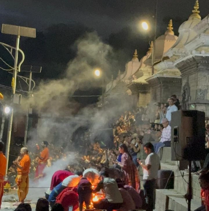 Pashupati Arati in Nepal